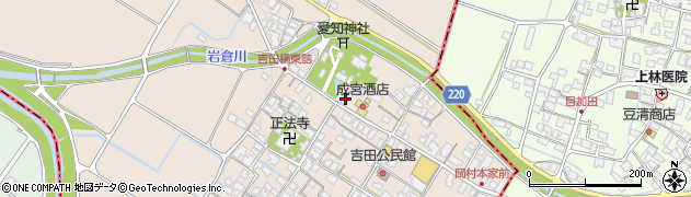 滋賀県犬上郡豊郷町吉田153周辺の地図