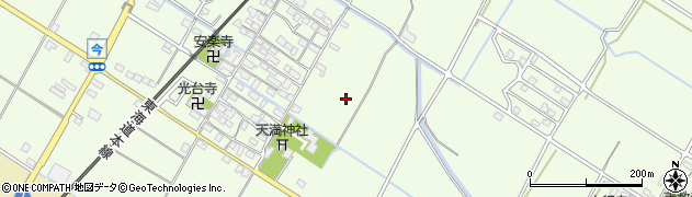 滋賀県東近江市今町周辺の地図