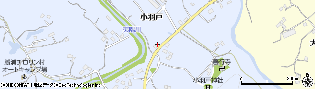 千葉県勝浦市小羽戸485周辺の地図
