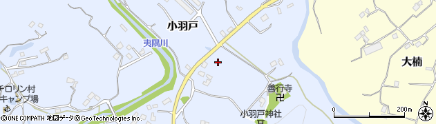 千葉県勝浦市小羽戸401周辺の地図