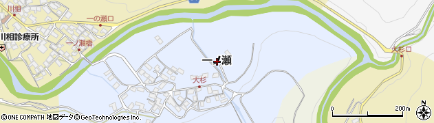滋賀県多賀町（犬上郡）一ノ瀬周辺の地図