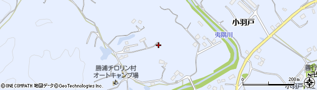 千葉県勝浦市小羽戸558周辺の地図