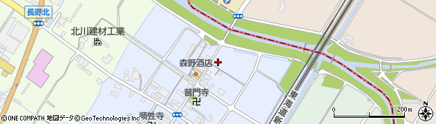 滋賀県愛知郡愛荘町石橋677周辺の地図