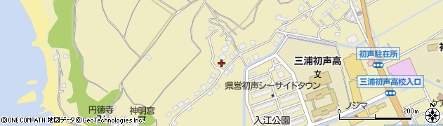 神奈川県三浦市初声町和田3303周辺の地図