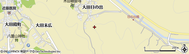 島根県大田市大田町周辺の地図