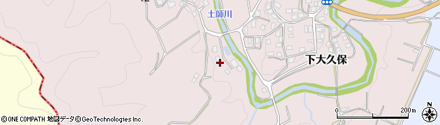 京都府船井郡京丹波町下大久保畑ケセ周辺の地図