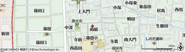 愛知県あま市篠田南組32周辺の地図