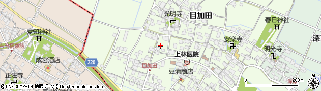 滋賀県愛知郡愛荘町目加田941周辺の地図