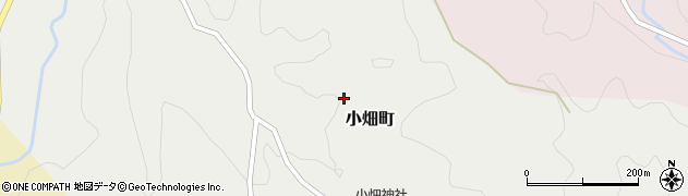 愛知県豊田市小畑町カンシ周辺の地図