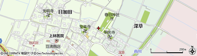 滋賀県愛知郡愛荘町目加田2002周辺の地図