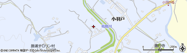 千葉県勝浦市小羽戸528周辺の地図