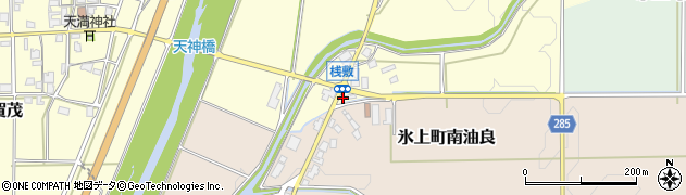 兵庫県丹波市氷上町桟敷484周辺の地図