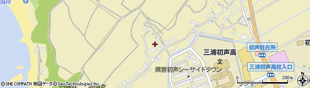 神奈川県三浦市初声町和田3299周辺の地図