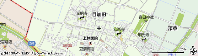 滋賀県愛知郡愛荘町目加田910周辺の地図