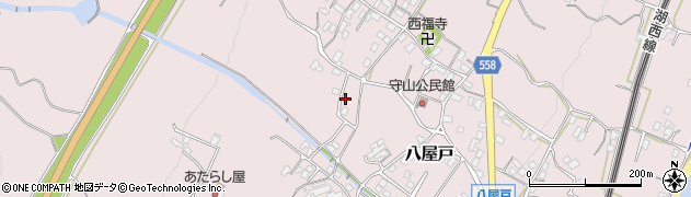 滋賀県大津市八屋戸2018周辺の地図