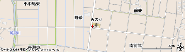 愛知県愛西市早尾町前並137周辺の地図
