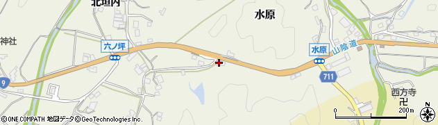 京都府船井郡京丹波町水原タハ5周辺の地図
