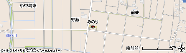 愛知県愛西市早尾町前並136周辺の地図