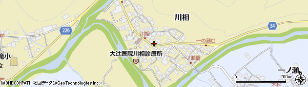 滋賀県多賀町（犬上郡）川相周辺の地図