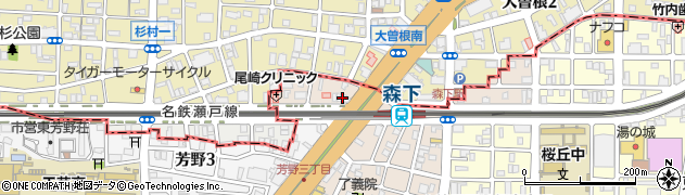 名古屋プロパン瓦斯株式会社周辺の地図