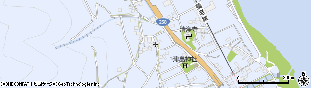 岐阜県海津市南濃町安江周辺の地図