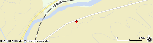 岡山県津山市加茂町小渕142周辺の地図