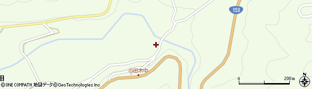 愛知県豊田市小田木町（中沼）周辺の地図