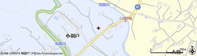 千葉県勝浦市小羽戸458周辺の地図