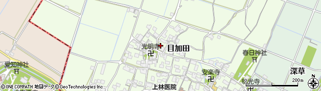 滋賀県愛知郡愛荘町目加田2065周辺の地図