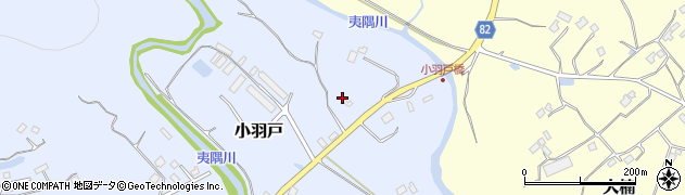 千葉県勝浦市小羽戸459周辺の地図