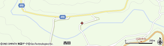 愛知県豊田市小田木町シッタキ24周辺の地図
