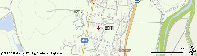 京都府船井郡京丹波町富田タカヤ22周辺の地図