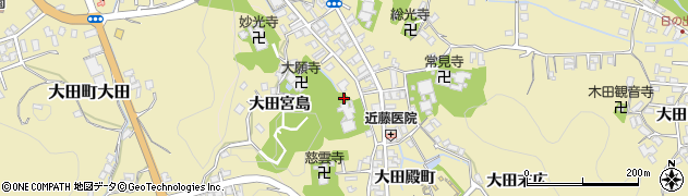 島根県大田市大田町（大田蛭子）周辺の地図