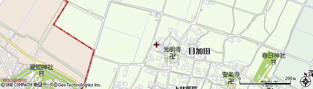 滋賀県愛知郡愛荘町目加田1008周辺の地図