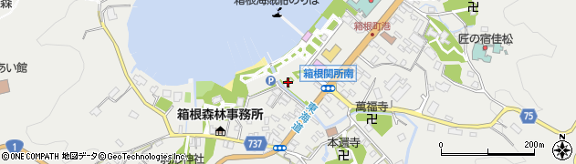 箱根観光船株式会社海賊船事業部周辺の地図