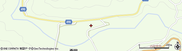 愛知県豊田市小田木町シッタキ21周辺の地図