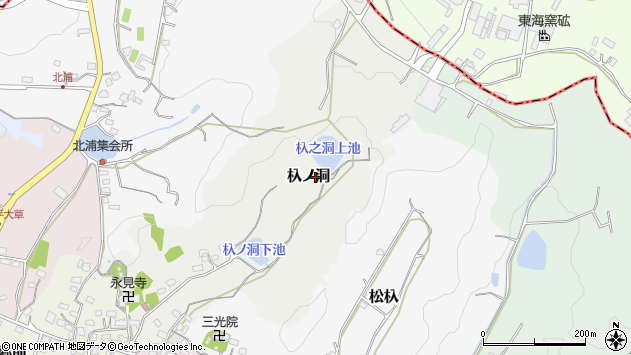 〒480-1302 愛知県長久手市杁ノ洞の地図