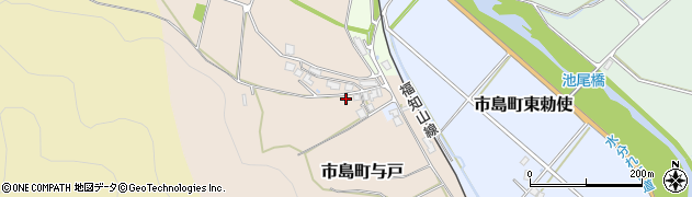 兵庫県丹波市市島町与戸576周辺の地図