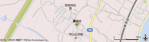 滋賀県大津市八屋戸301周辺の地図