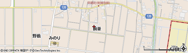 愛知県愛西市早尾町前並78周辺の地図