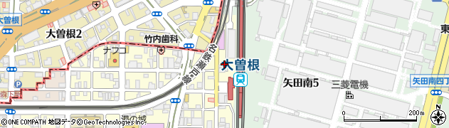 愛知県名古屋市東区東大曽根町46周辺の地図