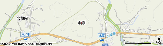 京都府京丹波町（船井郡）水原周辺の地図