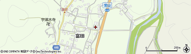 京都府船井郡京丹波町富田井上70周辺の地図
