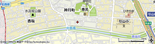 愛知県名古屋市名東区神月町1008周辺の地図