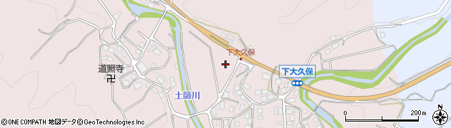 京都府京丹波町（船井郡）下大久保周辺の地図
