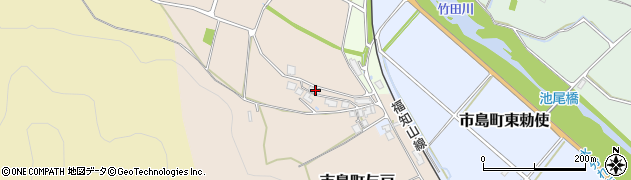 兵庫県丹波市市島町与戸597周辺の地図