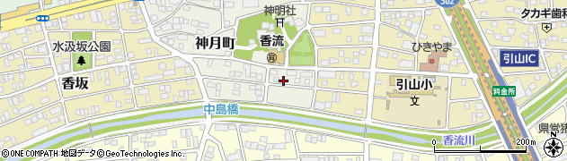 愛知県名古屋市名東区神月町812周辺の地図