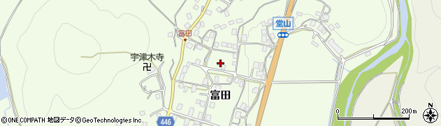 京都府船井郡京丹波町富田井上82周辺の地図