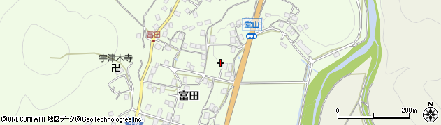 京都府船井郡京丹波町富田井上69周辺の地図