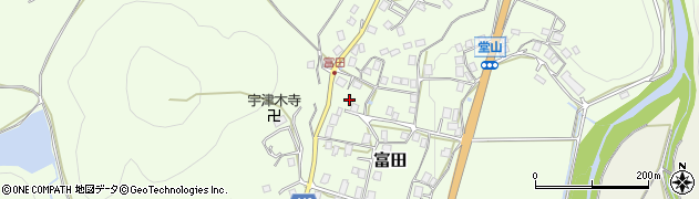 京都府船井郡京丹波町富田井上84周辺の地図